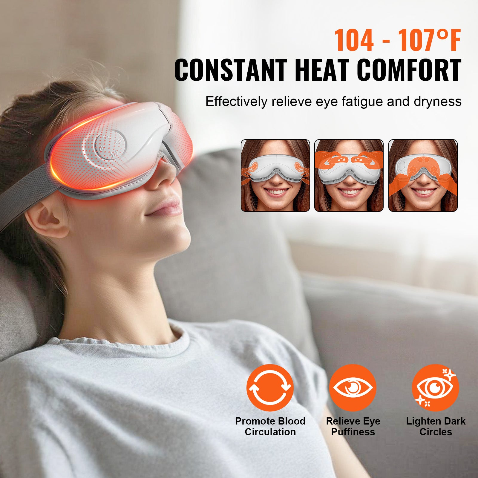 Glow & Lift Skincare Device Trio — LED Face Mask, EMS Wand & Eye Massager — Prime Trend Market