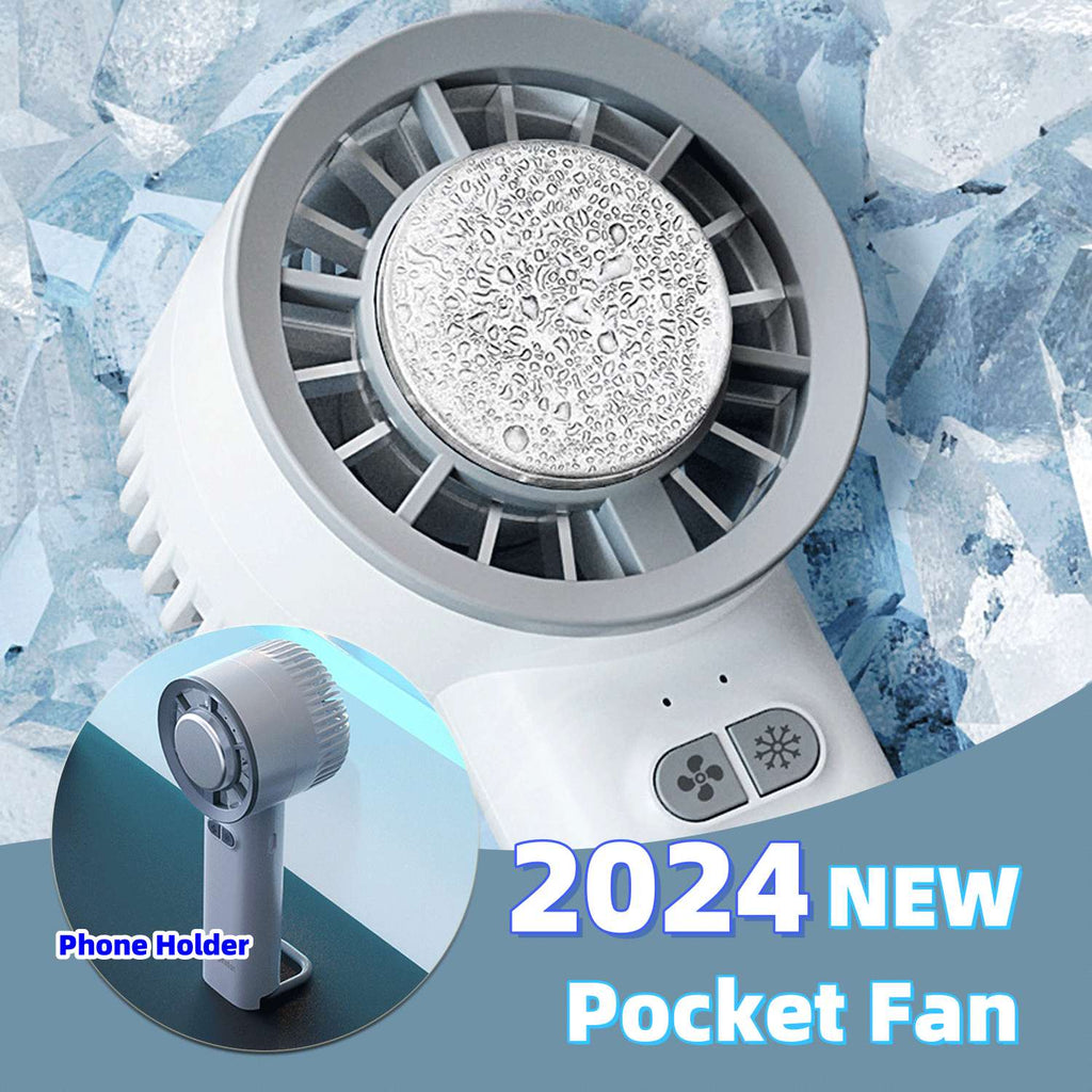 Turbo Jet Handheld Fan — Ice Cool Portable Fan with 3600mAh Battery & Touch Control — Prime Trend Market