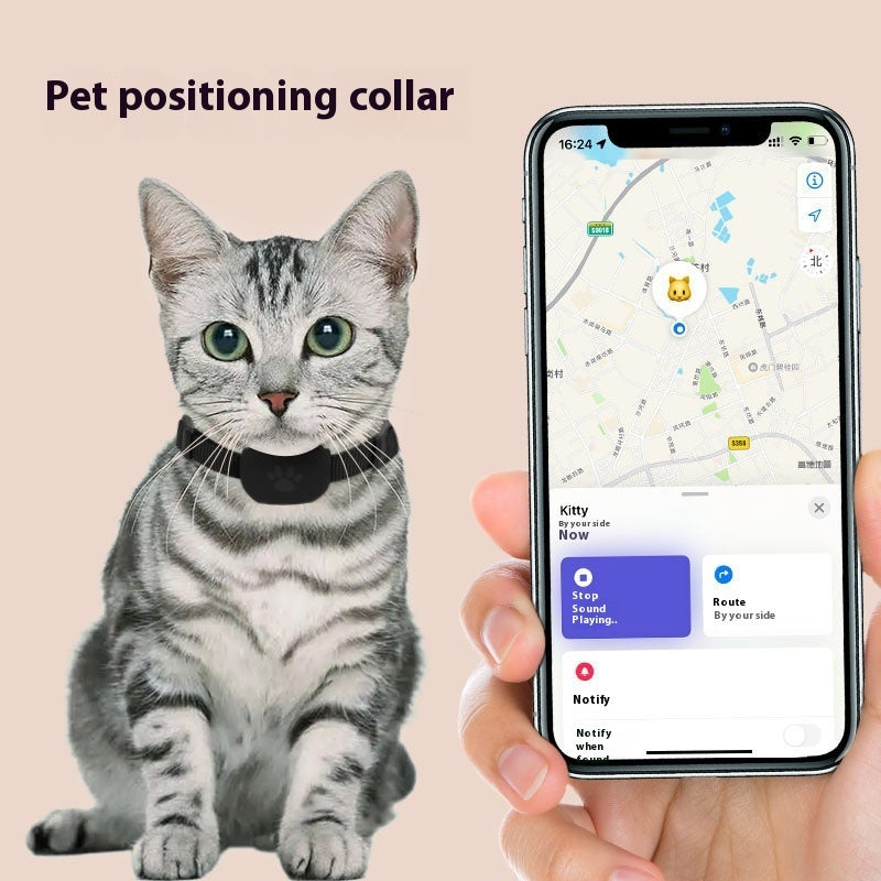 PawFind Anti-Loss FindMy Pet Collar – Bluetooth 5.2 Tracker with 90dB Sound Alert | 3 Colors — Prime Trend Market