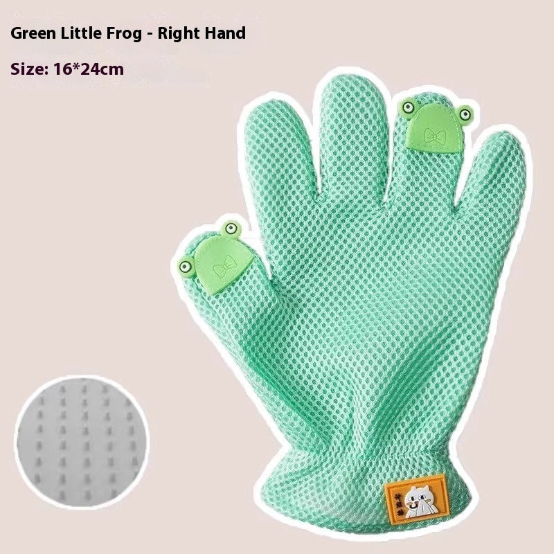 Double-Sided Pet Grooming Gloves — Cats & Dogs — Prime Trend Market