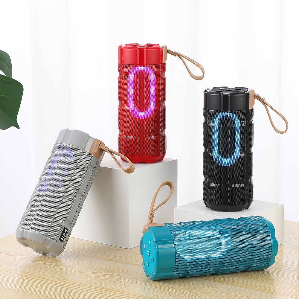 LED Wireless Bluetooth Speaker — RGB Glow, 10W Bass, 6Hr Battery & FM Radio — Eliza & Tuan