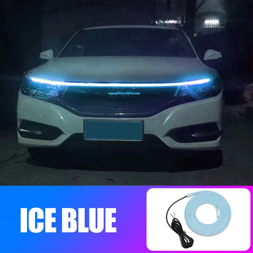 180cm Car Hood LED Daytime Running Light Strip – Waterproof Flexible DRL for Car, Truck & SUV — Prime Trend Market
