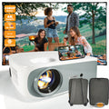 4K Smart Projector — Native 1080P, 9500 Lumens, 5G WiFi, Bluetooth 5.0, 4D Keystone — Prime Trend Market