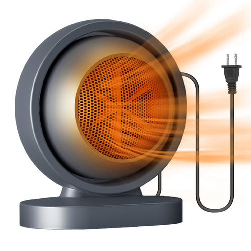 380W Portable Desktop Space Heater — 3S Fast Heat, 30° Tilt, Quiet & Safety Protection — Prime Trend Market