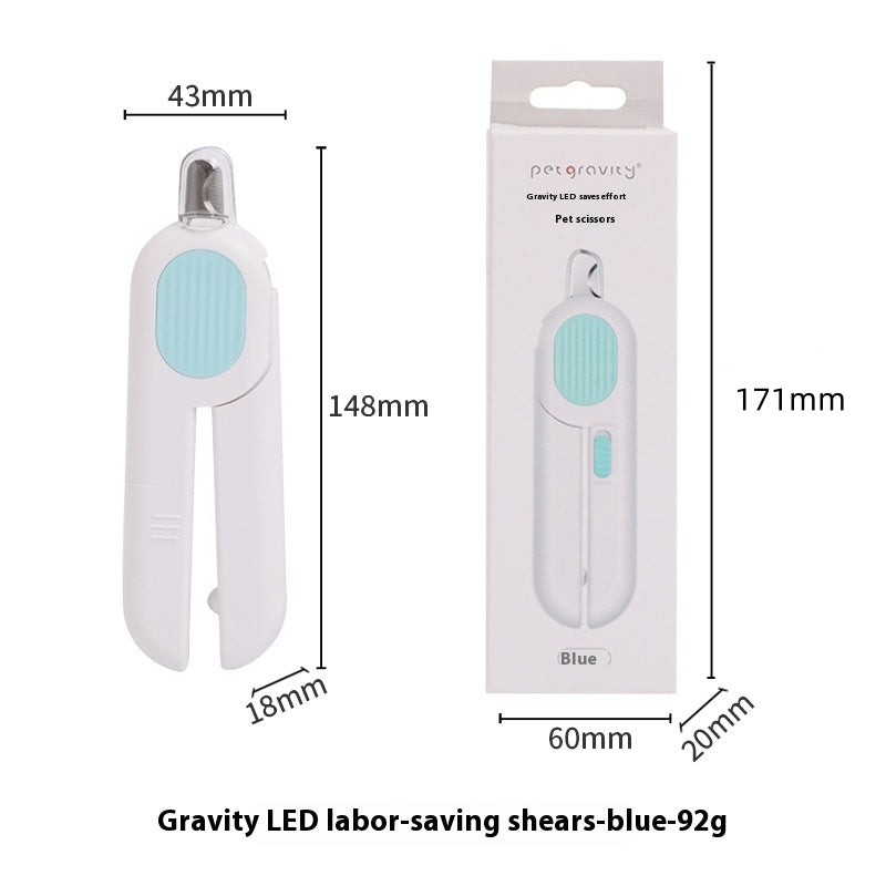 LED Cat Nail Clipper with Safety Light — Stress-Free Pet Grooming Tool — Prime Trend Market