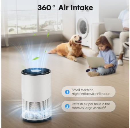 HEPA H13 Air Purifier | 360° Filtration | 960 Sq.Ft | Auto Mode | Ultra Quiet 25dB | PM2.5 Monitor — Prime Trend Market