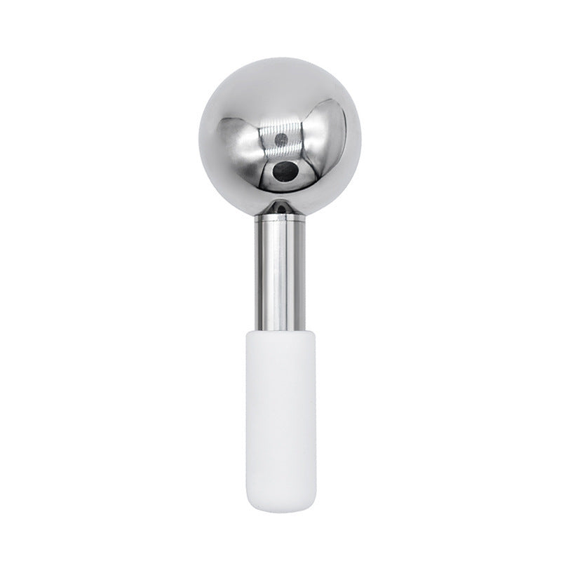 Luxury Stainless Steel Ice Facial Massage Roller — Cryo Stick Cooling Massager for Face Lifting & Depuffing — Prime Trend Market