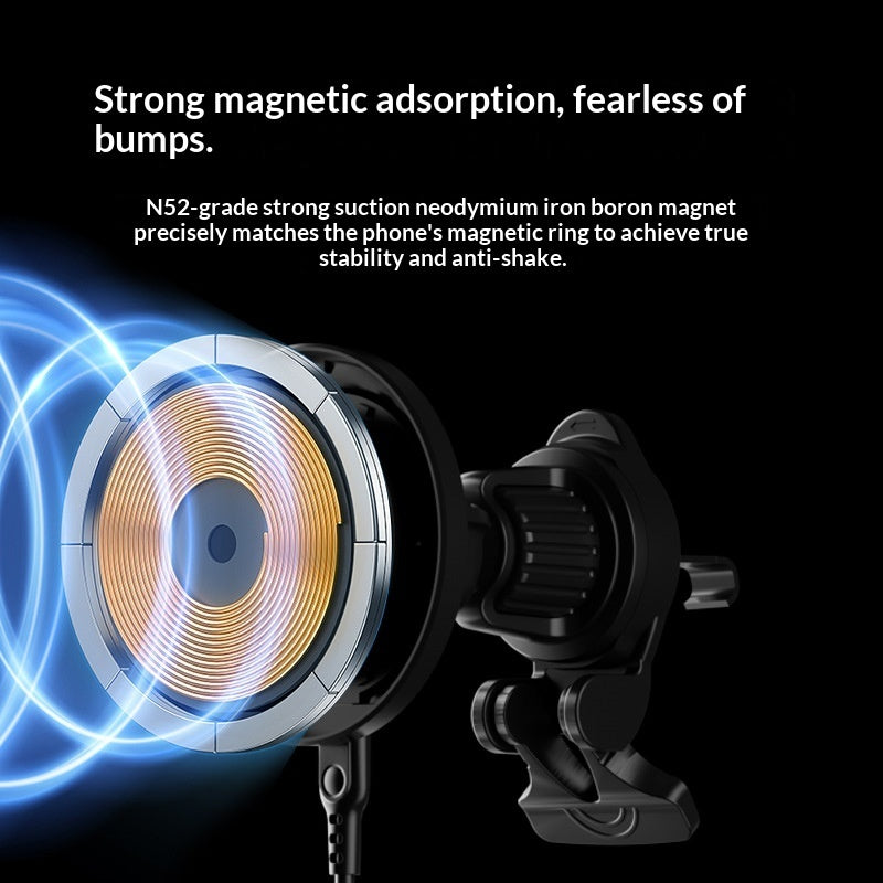 QI2.0 Car Magnetic Wireless Charger — 15W Fast Charging — Prime Trend Market