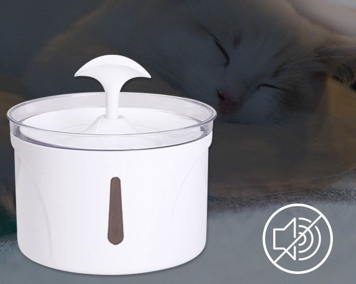Luxury Smart Pet Water Fountain — 2.5L Circulating Filter, Ultra-Quiet, Food-Grade ABS — Prime Trend Market
