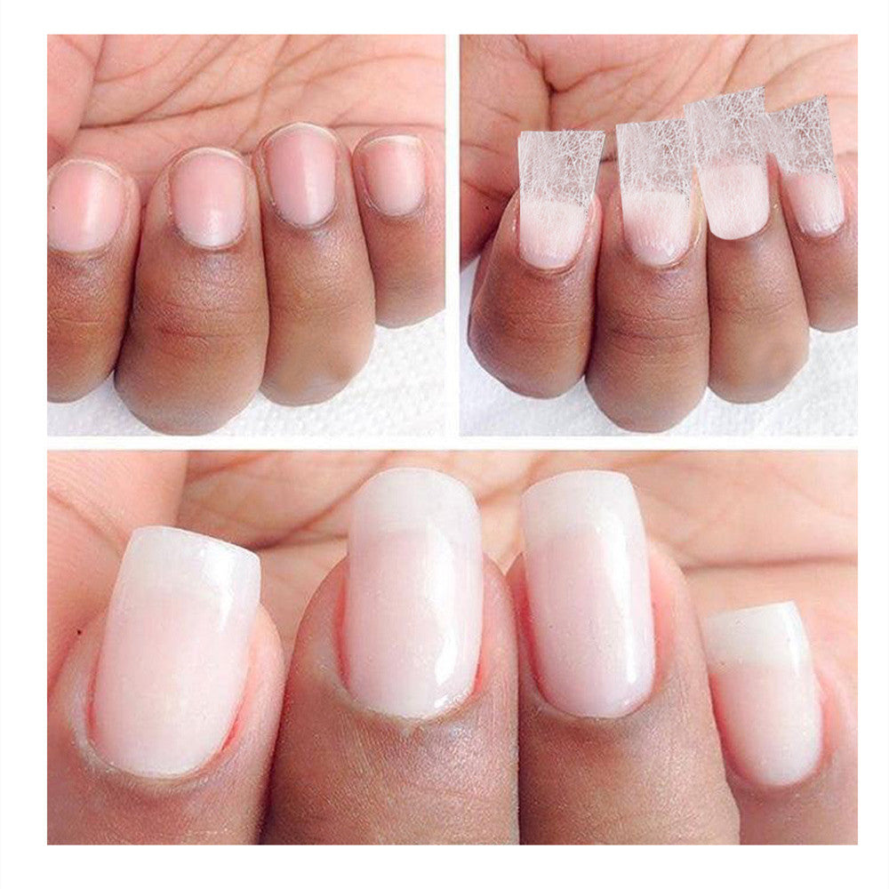 Nail Extension Fiber Gel Set — Paper-Free Fiberglass Builder Kit — Prime Trend Market
