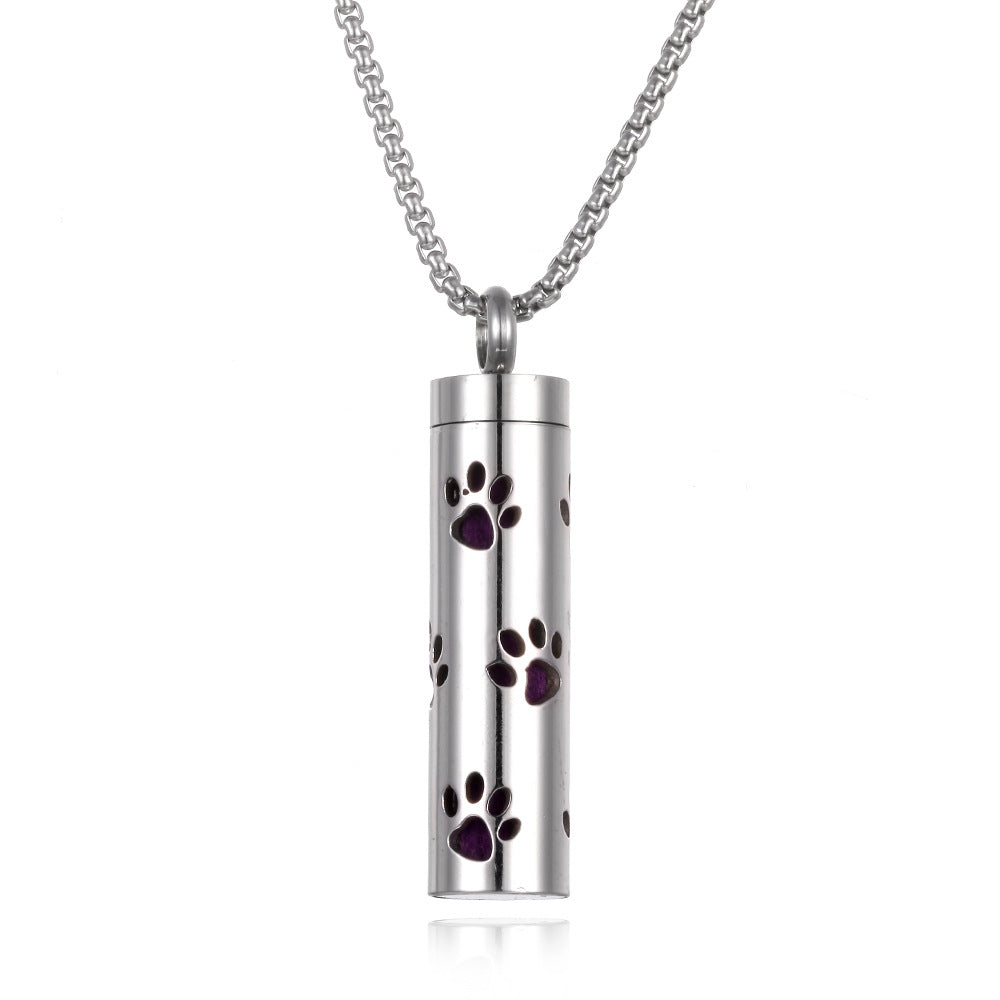 Aromatherapy Essential Oil Pendant Necklace — Titanium Steel Diffuser Locket | 16 Styles + Cotton Pads — Prime Trend Market