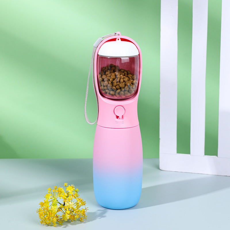 Luxury Gradient Color Portable Foldable Pet Water Bottle – 300ml & 550ml — Prime Trend Market