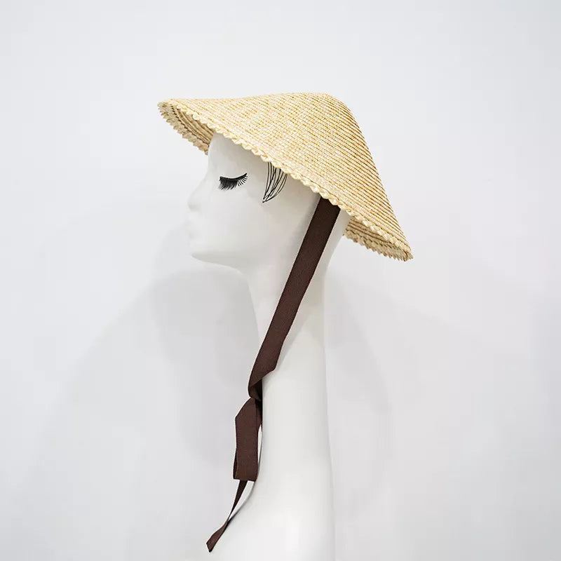 Wheat Straw Sun Hat