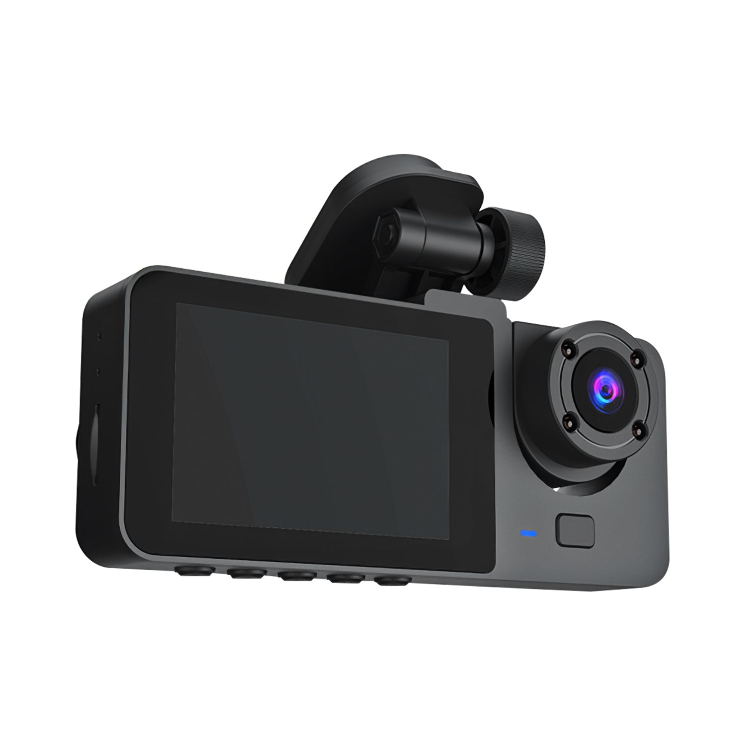 3-Channel Dash Cam Front Inside Rear | 32G MMC | G-Sensor | Parking Monitor | Loop Recording — Prime Trend Market