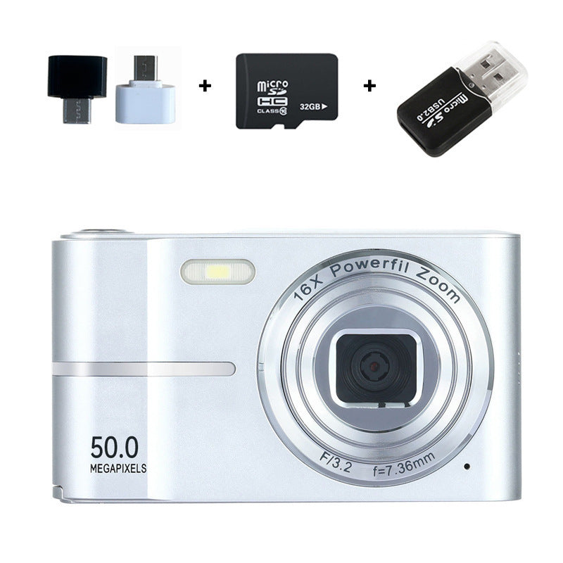 4K Mini Vlogging Camera for Students & Beginners — Pink, Green, Black & White — Prime Trend Market