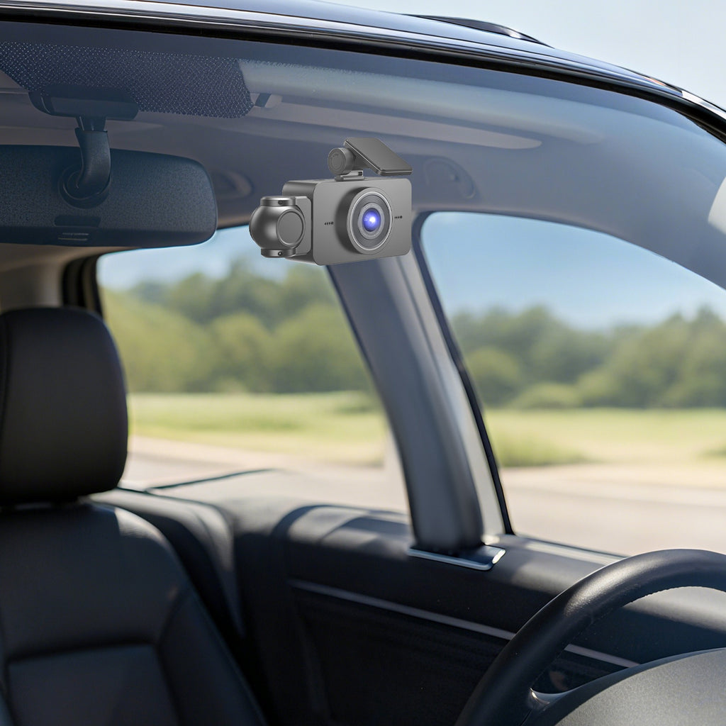 WiFi 3-Channel Dash Cam 1080P | Night Vision | App Control | 32G MMC | Parking Monitor — Prime Trend Market