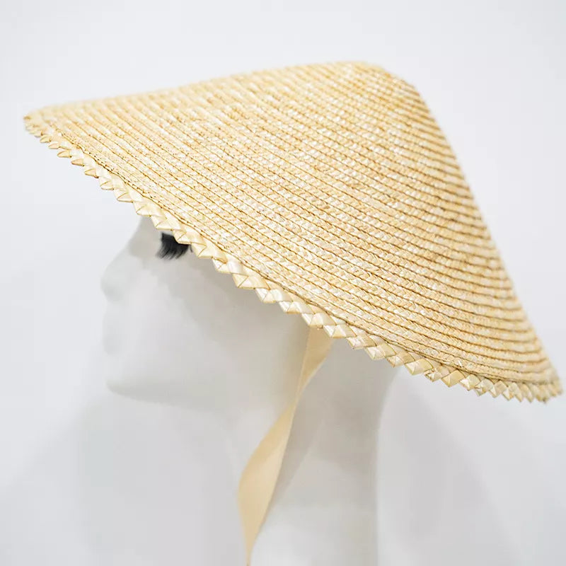 Wheat Straw Sun Hat