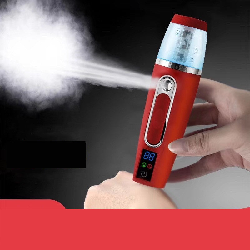 Nano Mist Facial Sprayer | Negative Ion Hydration & Face Steamer — Prime Trend Market