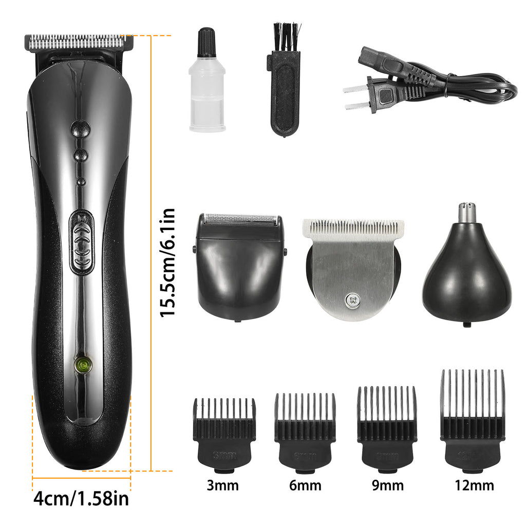 Men's 3-in-1 Electric Hair Clipper & Beard Trimmer Set — Rechargeable | Nose Trimmer Included | Father's Day Gift — Prime Trend Market