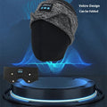 Bluetooth Sleep Headband | Wireless Music Eye Mask | Sleep Headphones | Black & Gray — Eliza & Tuan
