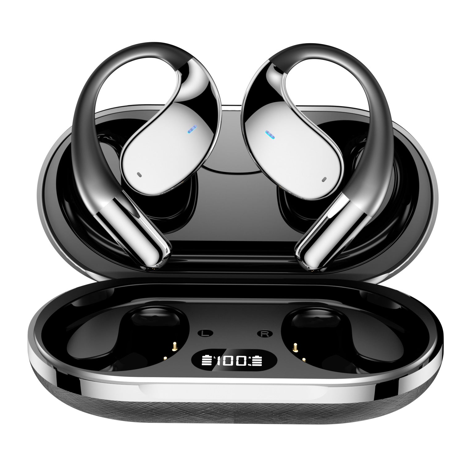 Wireless Sports Earphones | AI Translation + E-Sports Mode | Noise Reduction | 8H Battery | Beige & Black — Prime Trend Market