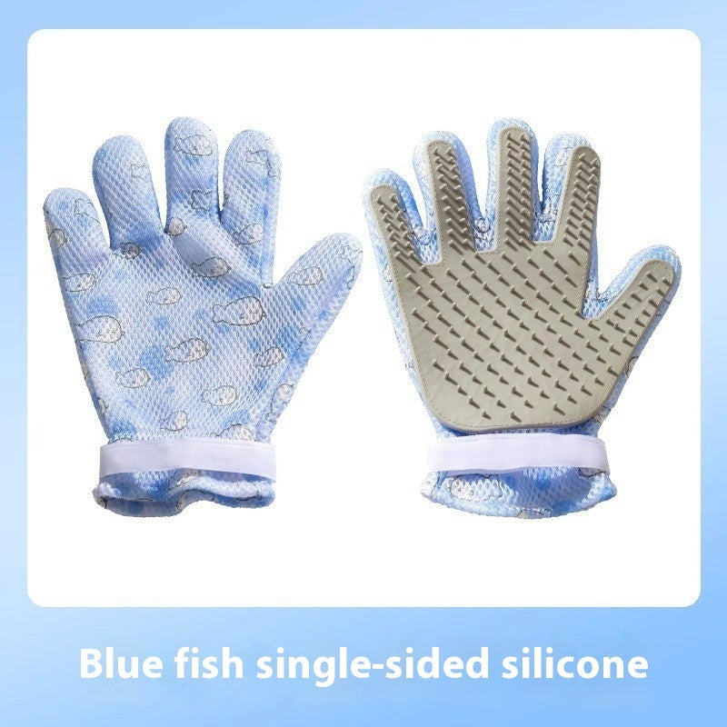 Double-Sided Pet Grooming Gloves — Cats & Dogs — Prime Trend Market