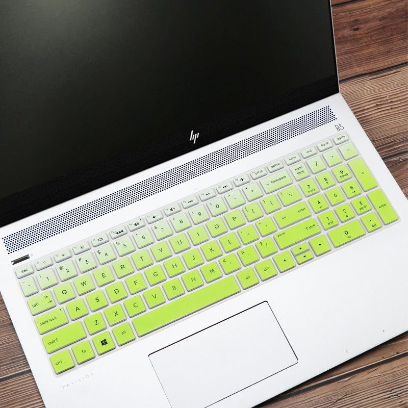 15.6" Laptop Keyboard Cover Protector | Silicone Film | 20+ Colors | Dust & Spill Protection — Eliza & Tuan