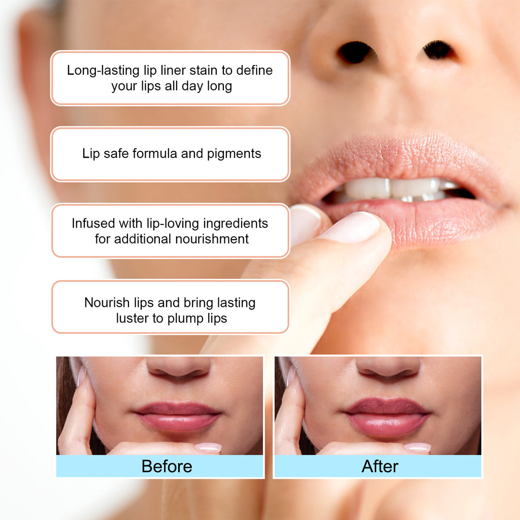Peel-Off Lip Liner — Plumping, Nourishing & Long-Lasting | Hyaluronic Acid Formula — Prime Trend Market
