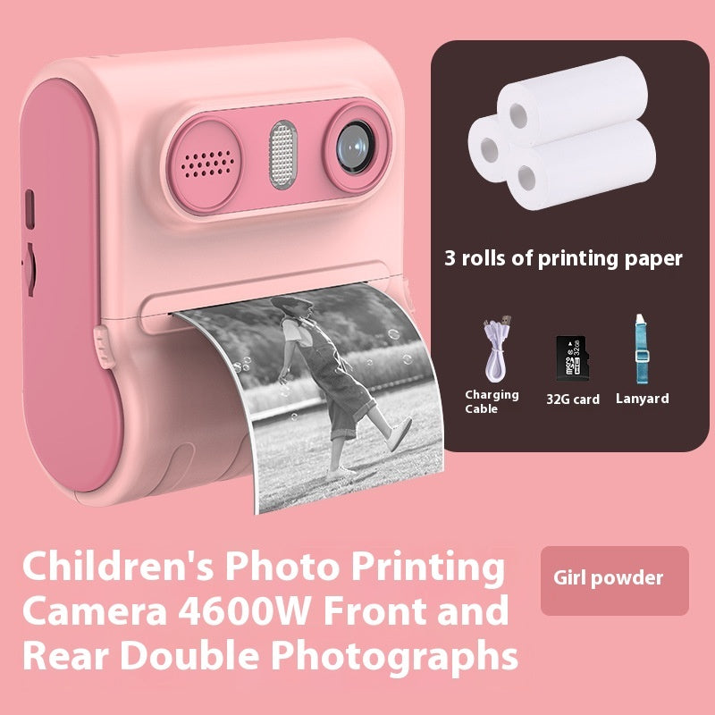 PrintSnap™ Kids Instant Thermal Printing Camera — HD Dual Lens Polaroid-Style Camera for Children — Prime Trend Market