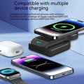 Foldable 3-in-1 Magnetic Wireless Charger Stand — iPhone, Apple Watch & AirPods — Prime Trend Market