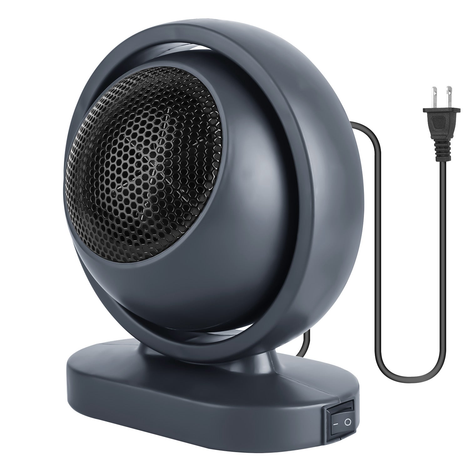380W Portable Desktop Space Heater — 3S Fast Heat, 30° Tilt, Quiet & Safety Protection — Prime Trend Market