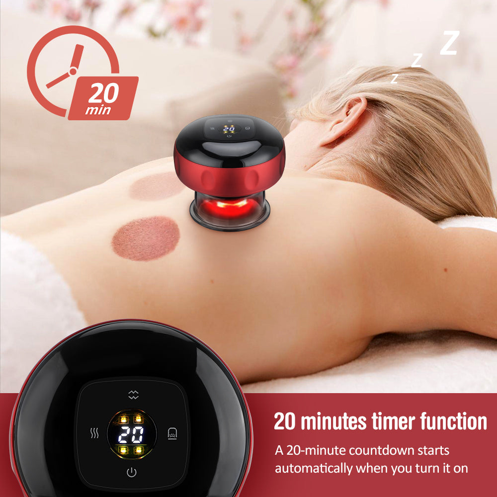 Electric Vacuum Cupping Massager — 3-in-1 Guasha Scraping, Cupping & Body Massage Therapy Device — Prime Trend Market