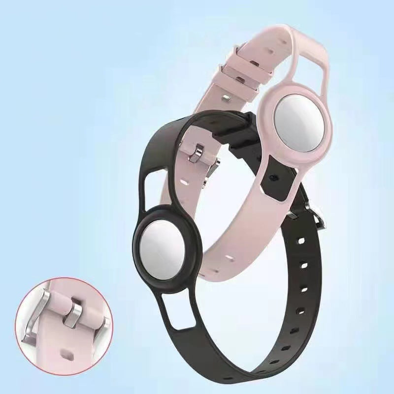 Luxury AirTag Pet Collar Holder — Universal Anti-Lost Silicone Tracker Cover for Cats & Dogs — Prime Trend Market