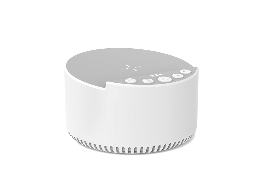 3-in-1 Smart White Noise Bluetooth Speaker & 15W Wireless Charger | Sleep Sounds, Music & Fast Charging — Eliza & Tuan
