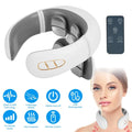 Luxury EMS Cervical Neck Massager with Heat — 8 Heads, 6 Modes, Remote Control & Voice Prompt — Prime Trend Market