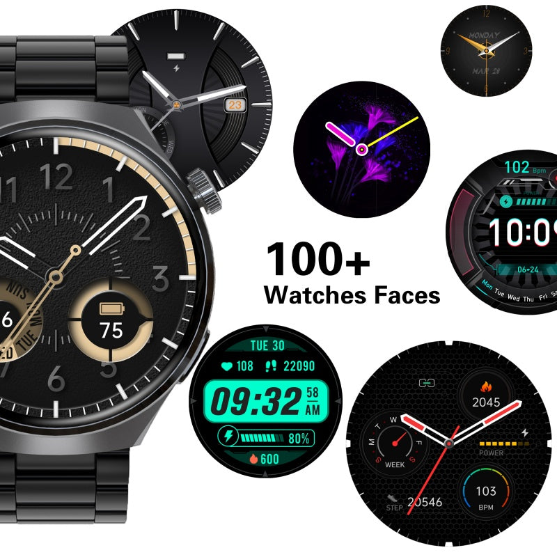 SENBONO V19 Business Smart Watch – Answer Calls, Heart Rate Monitor, Waterproof Fitness Smartwatch for Men — Prime Trend Market