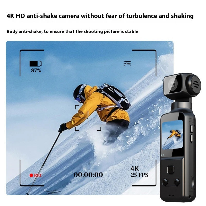 4K Anti-Shake Pocket Sports Vlogging Camera — Mini & Lightweight for Creators on the Move — Prime Trend Market