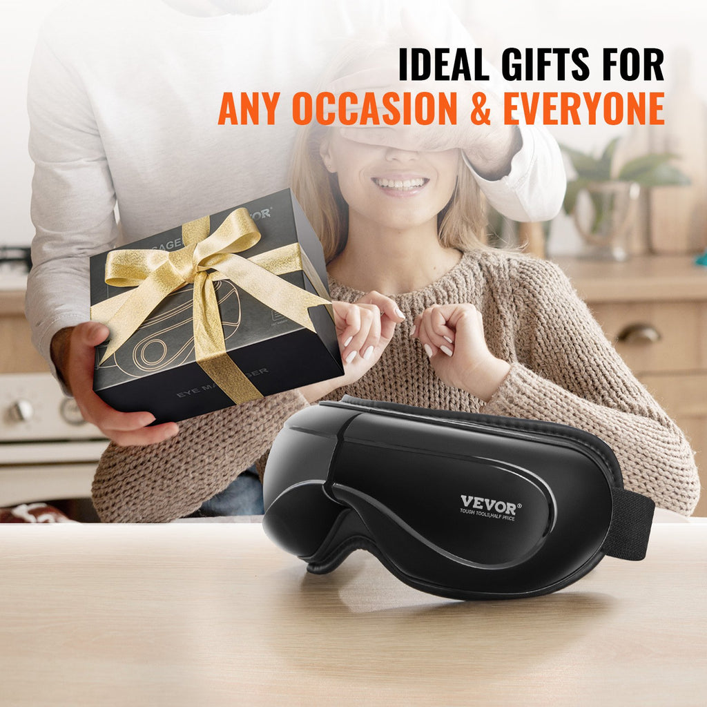 VEVOR Eye Massager with Heat — 5 Modes, Bluetooth Music & Remote Control — Prime Trend Market