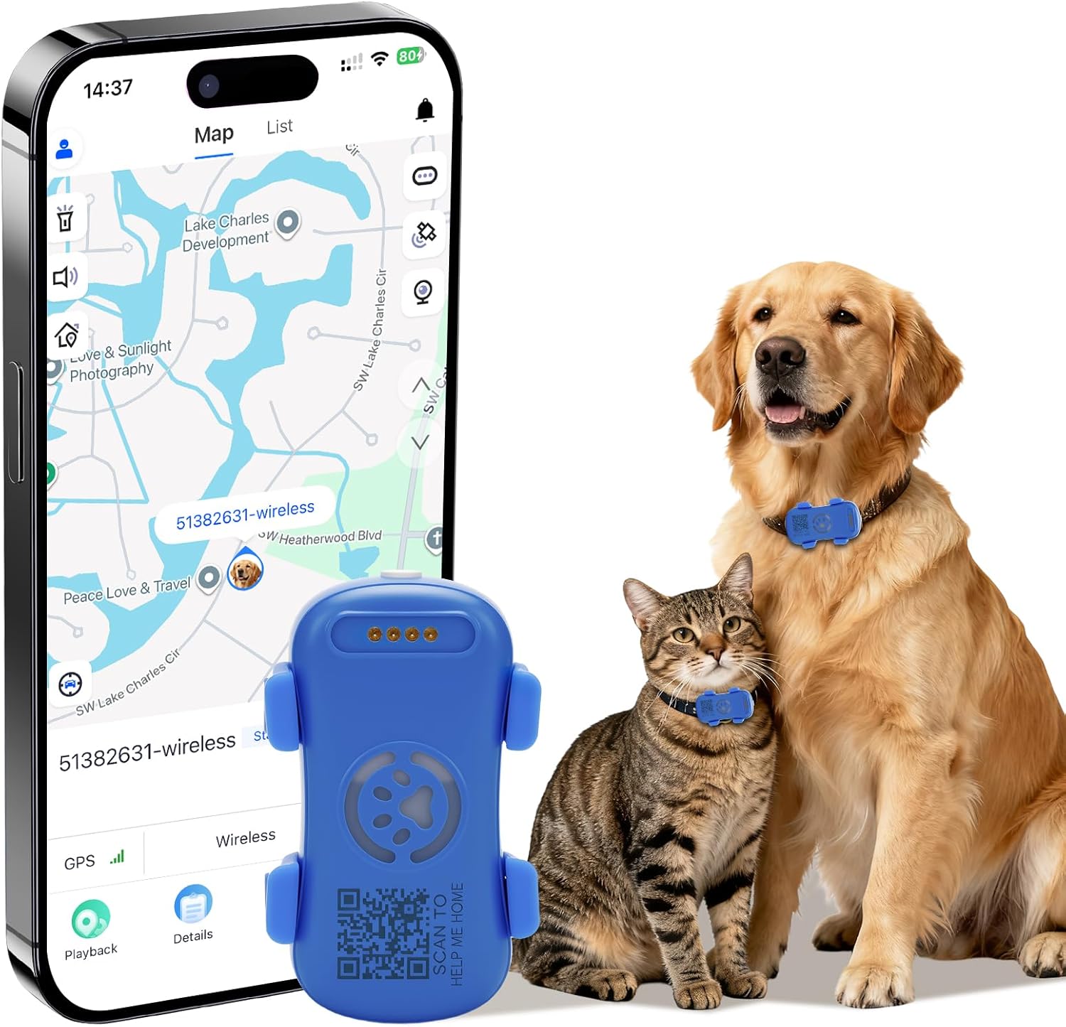 Pet Adventure Kit — 4-Wheel Foldable Pet Stroller & SmartPaw GPS Pet Tracker — Prime Trend Market