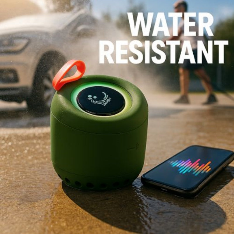 Portable Wireless Bluetooth Speaker — Rich Sound, Deep Bass, Compact Design — Eliza & Tuan