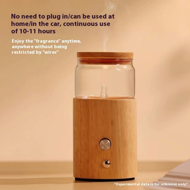 Luxury Waterless Anhydrous Essential Oil Aroma Diffuser — Rechargeable Cold Fragrance Diffuser, Negative Ion, Odor Eliminator — Prime Trend Market