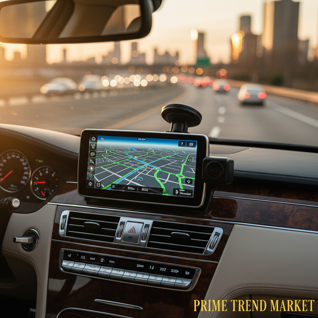 9" GPS Navigator + Dash Cam | 9" Touch Screen | Speed Camera Alerts | FM Transmitter | 16GB — Prime Trend Market