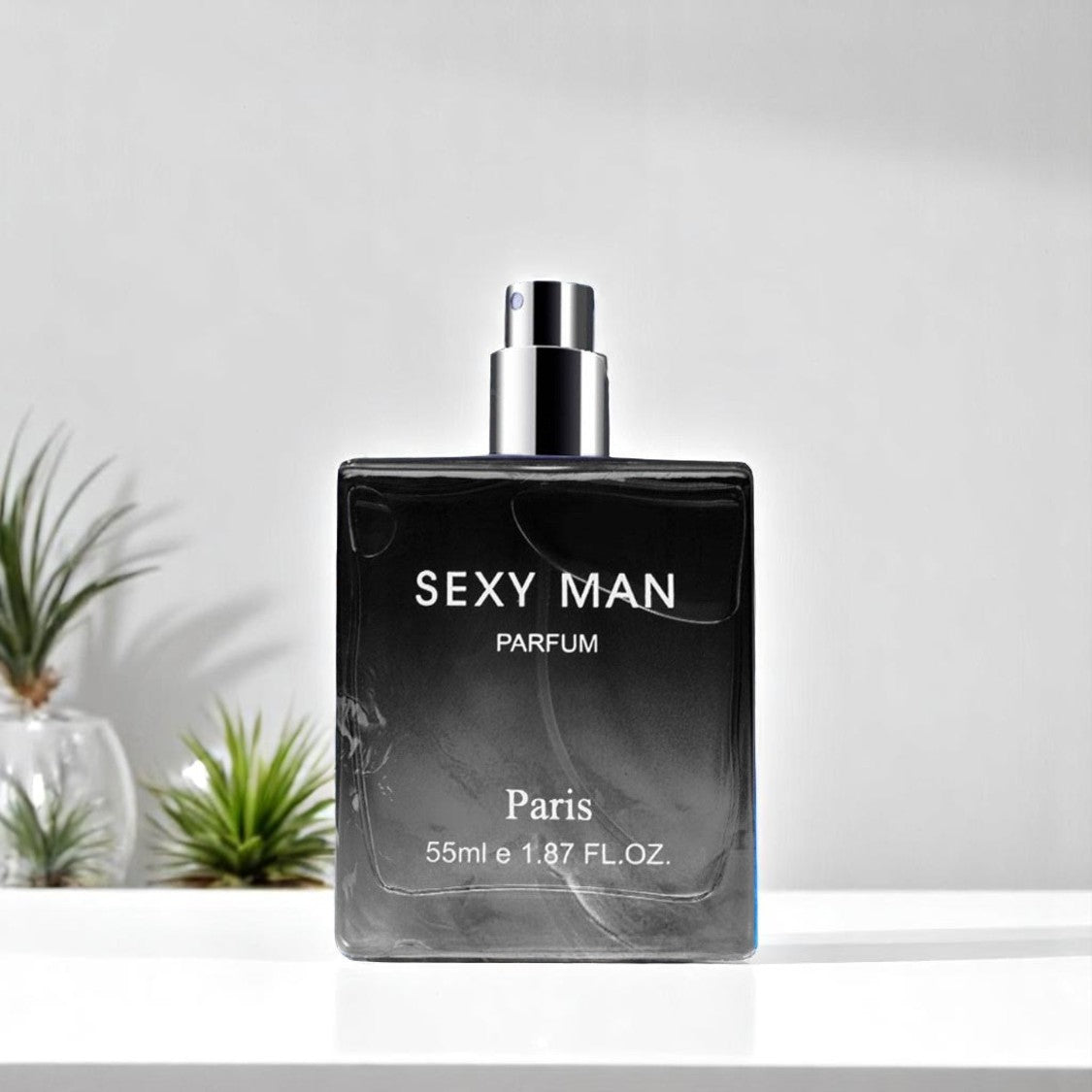 Men's Niche Long-Lasting Fragrance Perfume — Bold Black & Electric Blue for Him — Prime Trend Market