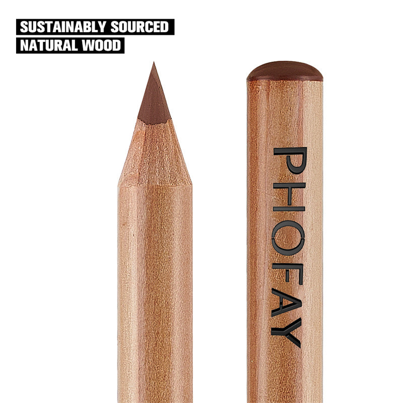 PHOFAY Nude Lipliner Kit — 12 Shades, Long-Lasting Matte Lip Liner Set — Prime Trend Market