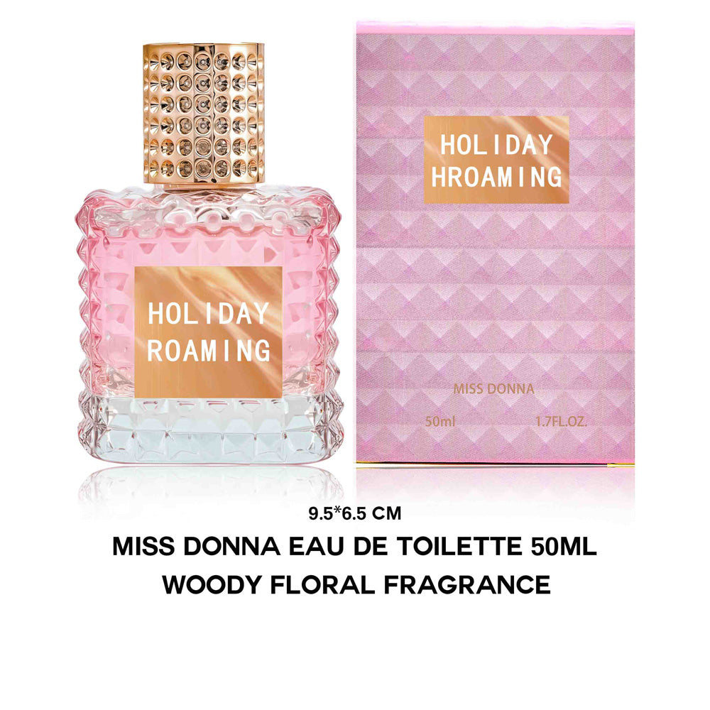Holiday Roaming Eau de Parfum for Women — Floral Fruity Perfume | Bergamot, Peach & Musk | 50ml — Prime Trend Market
