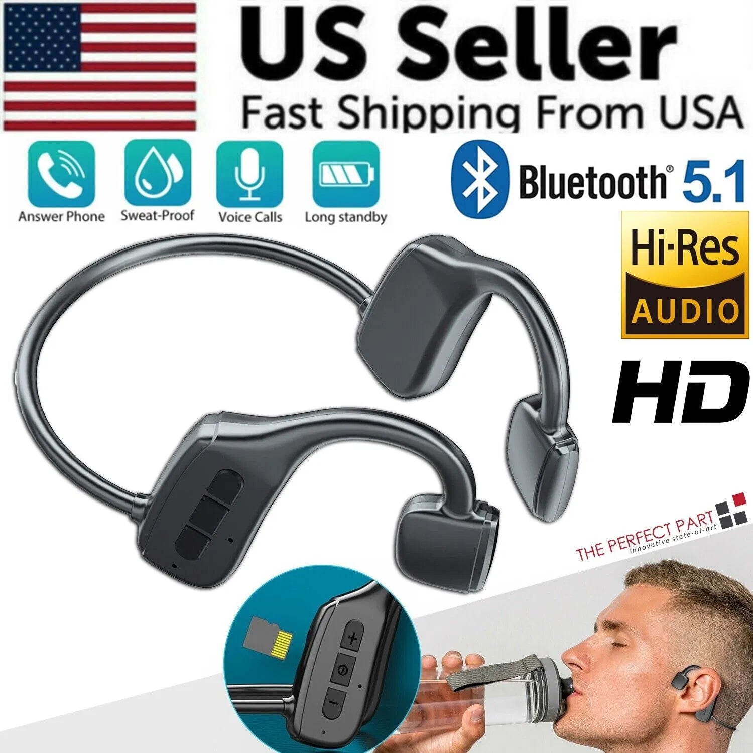Sport Audio Kit — Bluetooth TWS Earbuds & Bone Conduction Headphones — Prime Trend Market