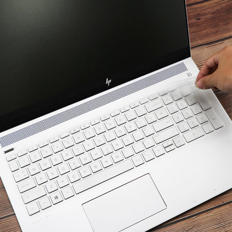 15.6" Laptop Keyboard Cover Protector | Silicone Film | 20+ Colors | Dust & Spill Protection — Eliza & Tuan