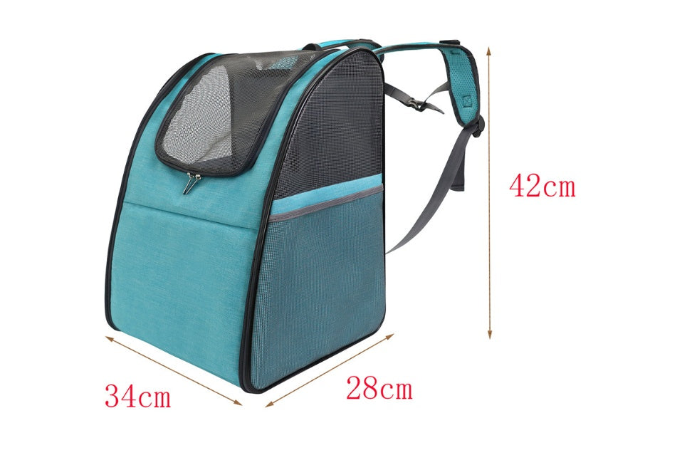 Luxury Space Capsule Pet Carrier Bag – Breathable Mesh Foldable Travel Bag for Cats & Dogs — Prime Trend Market