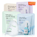 Luxury Korean Face Sheet Mask Bundle — Collagen, Centella, Hyaluronic Acid & Vitamin C Skin Glow Set — Prime Trend Market