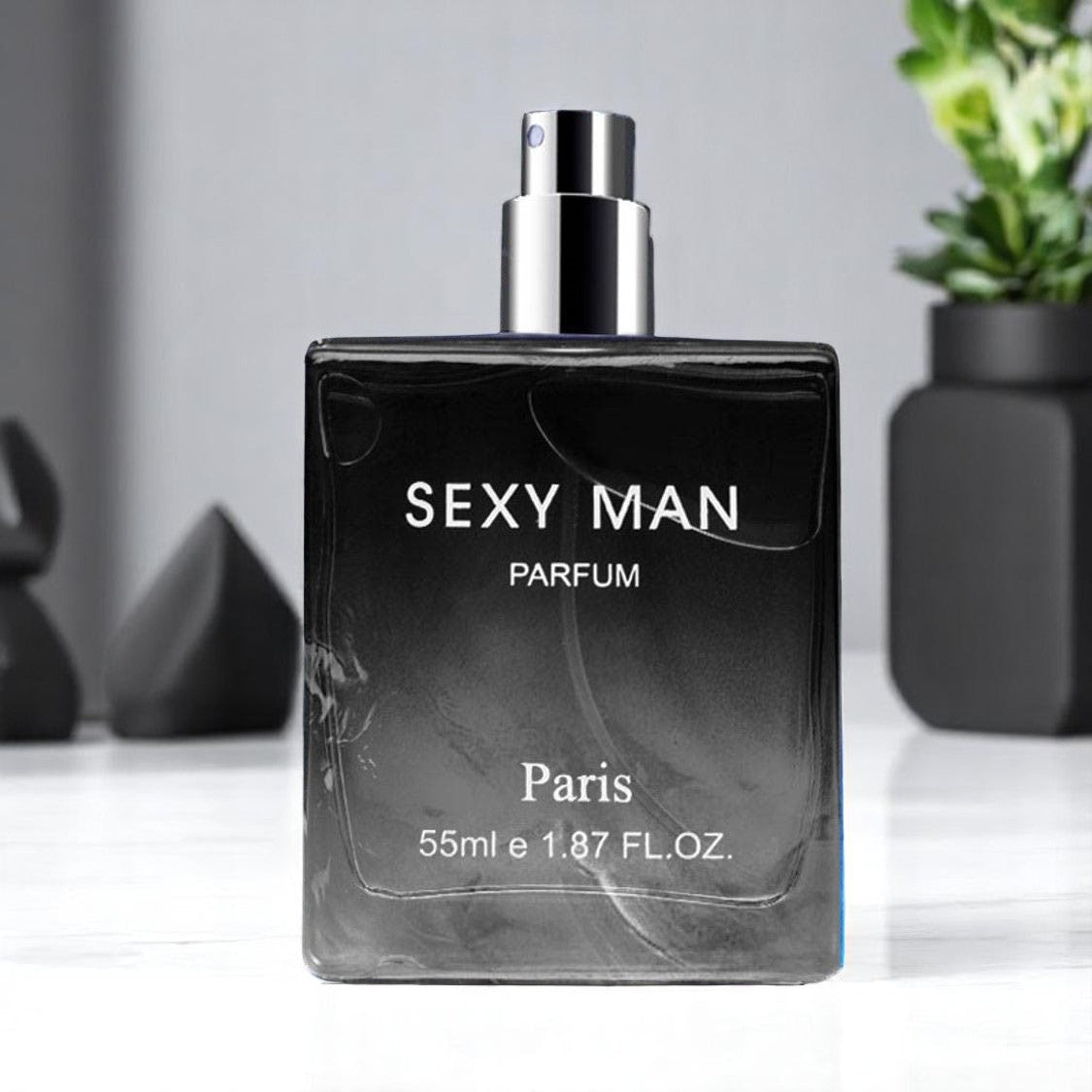 Men's Niche Long-Lasting Fragrance Perfume — Bold Black & Electric Blue for Him — Prime Trend Market